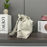 Loewe Medium Flamenco clutch in nappa calfskin Sea Salt-30*10.5cm*24.5cm - 5