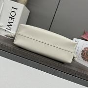 Loewe Medium Flamenco clutch in nappa calfskin Sea Salt-30*10.5cm*24.5cm - 4
