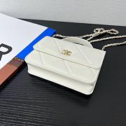 Chanel 25k Backpack With Handle Caviar White-18*14*5cm - 4