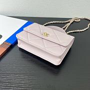 Chanel 25k Backpack With Handle Caviar Pink-18*14*5cm - 4