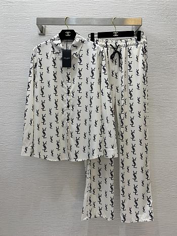 YSL Blouse and Pants Suit