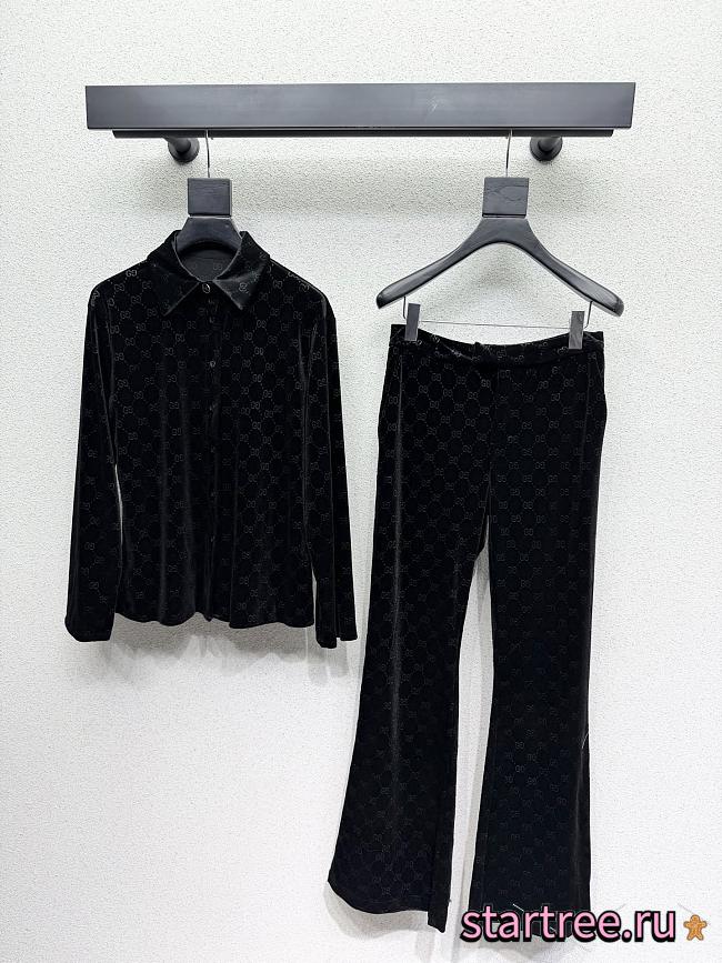 GUCCI Blouse and Pants Suit 002 - 1