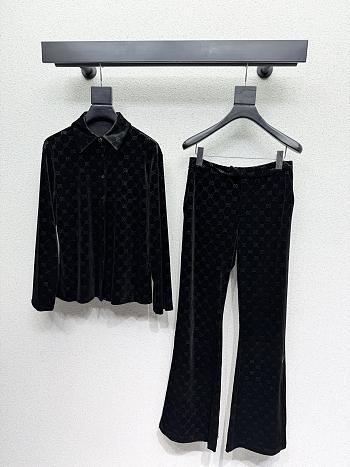 GUCCI Blouse and Pants Suit 002