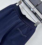 YSL Saint Lauren Drawstring trousers Blue - 2