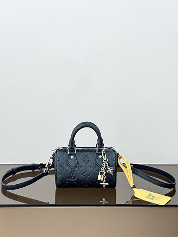Louis Vuitton Nano Speedy Monogram Empreinte Leather M26510-16CM  