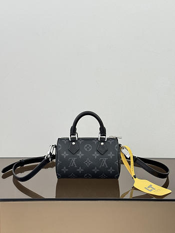 Louis Vuitton Nano Speedy Monogram Empreinte Leather M26573-16CM 