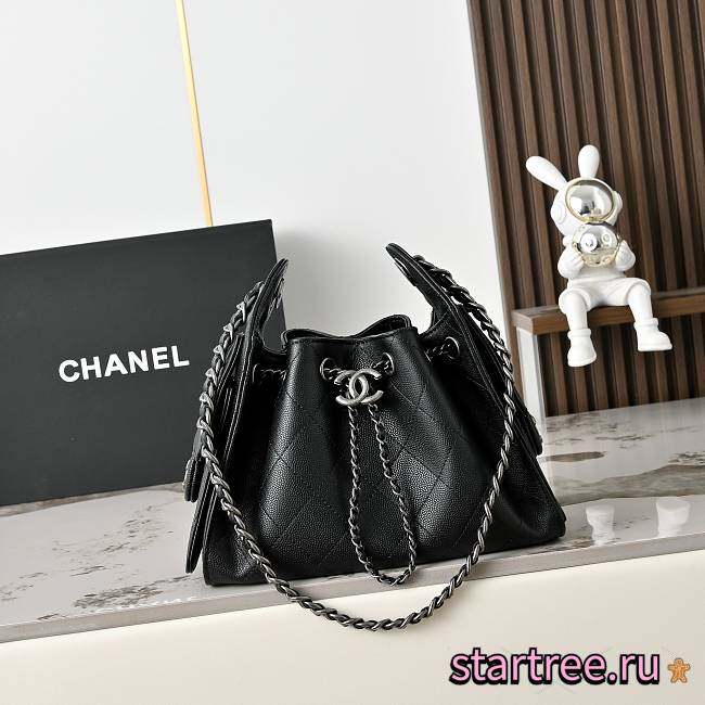 Chanel Mini 25 Bag AS5293 Black-20*22*12.5cm - 1