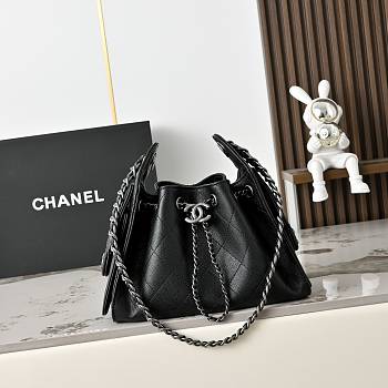 Chanel Mini 25 Bag AS5293 Black-20*22*12.5cm