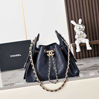 Chanel Mini 25 Bag AS5293 Navy-20*22*12.5cm