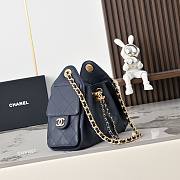 Chanel Mini 25 Bag AS5293 Navy-20*22*12.5cm - 4