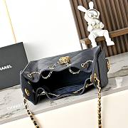 Chanel Mini 25 Bag AS5293 Navy-20*22*12.5cm - 2
