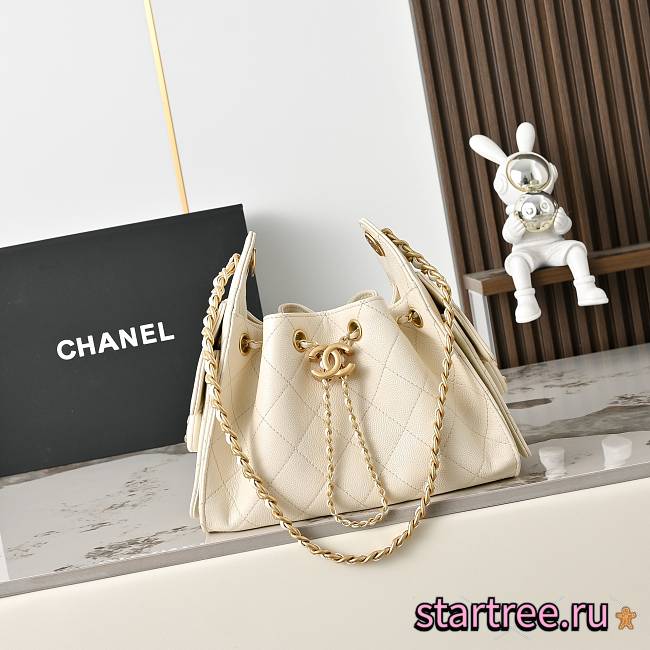 Chanel Mini 25 Bag AS5293 Cream-20*22*12.5cm - 1