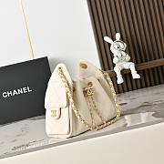 Chanel Mini 25 Bag AS5293 Cream-20*22*12.5cm - 2