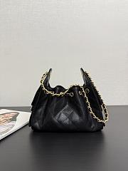Chanel Mini 25 Bag AS5293 Black Gold Hardware-20*22*12.5cm - 5