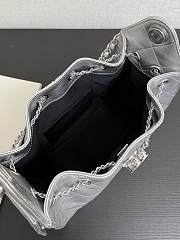 Chanel Mini 25 Bag AS5293 Silver-20*22*12.5cm - 4
