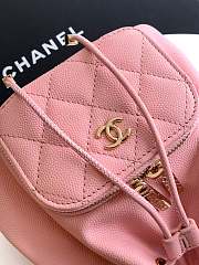 Chanel 25B Mini String Bag Pink-12.5*10*7cm - 4