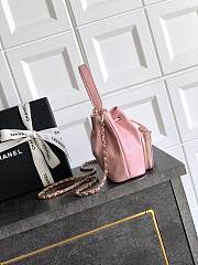 Chanel 25B Mini String Bag Pink-12.5*10*7cm - 3