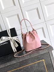 Chanel 25B Mini String Bag Pink-12.5*10*7cm - 2