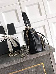 Chanel 25B Mini String Bag Black-12.5*10*7cm - 2