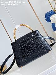 Louis Vuitton Capucines Black M12944-27 x 18 x 9 cm - 3