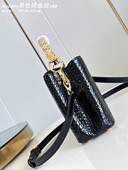 Louis Vuitton Capucines Black M12944-27 x 18 x 9 cm - 4