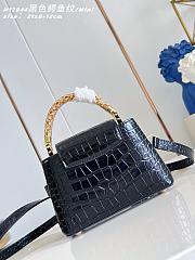 Louis Vuitton Capucines BB Black M12944-21x14x8cm - 3