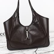 Gucci Mercato medium tote bag Dark Brown-35*28*15cm - 5