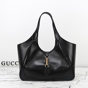 Gucci Mercato medium tote bag Black-35*28*15cm