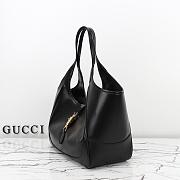 Gucci Mercato medium tote bag Black-35*28*15cm - 5