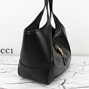 Gucci Mercato medium tote bag Black-35*28*15cm - 2