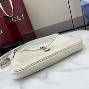Gucci Jackie Slim medium shoulder bag White-27*13*3.5cm - 4