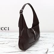 Gucci Jackie Slim medium shoulder bag Brown-27*13*3.5cm - 3