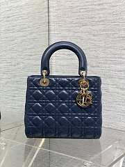 Dior Medium Lady Dior Lamskin Leather 011-24cm - 1