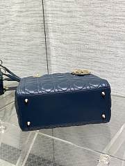 Dior Medium Lady Dior Lamskin Leather 011-24cm - 2