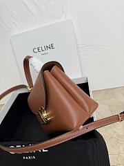 Celine Teen Nino Bag Brown-20.5x13x8cm - 5