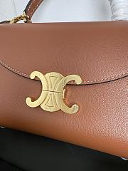 Celine Teen Nino Bag Brown-20.5x13x8cm - 3