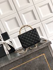 Chanel 26C Cruise Bag With Pearl handle 10.5*15*5.5cm - 4