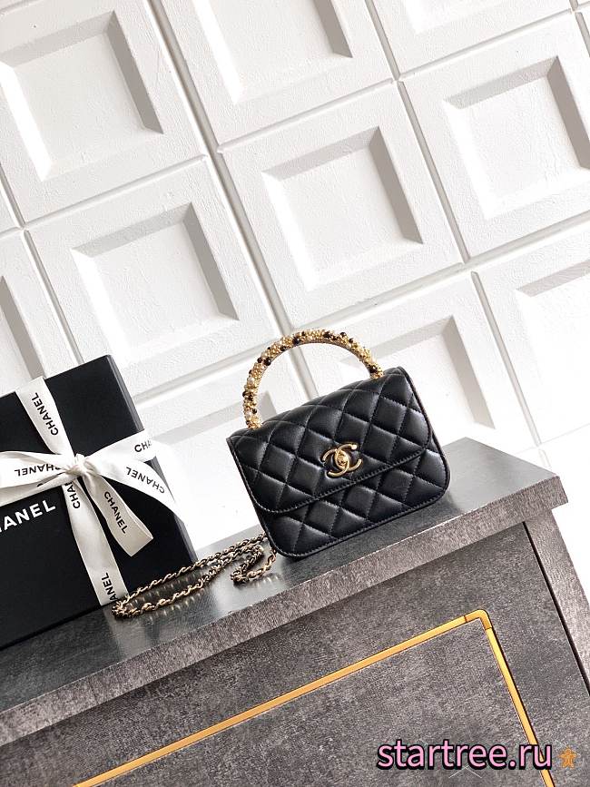 Chanel Small 26C Cruise Bag With Pearl handle  - 1