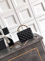 Chanel Small 26C Cruise Bag With Pearl handle  - 4