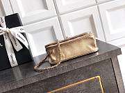 Chanel 26C Cruise Bag With Pearl handle Gold- 10.5*15*5.5cm - 4