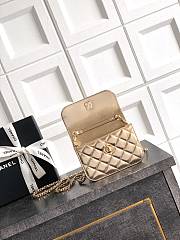 Chanel Small 26C Cruise Bag With Pearl handle Gold - 5