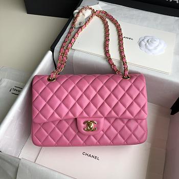 Chanel Classic Flap Lambskin Bag Gold Hardware-25cm