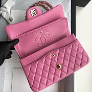 Chanel Classic Flap Lambskin Bag Gold Hardware-25cm - 5