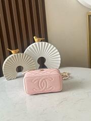 Chanel 25B Small Top Handle Vanity Case Calfskin-17cm - 2
