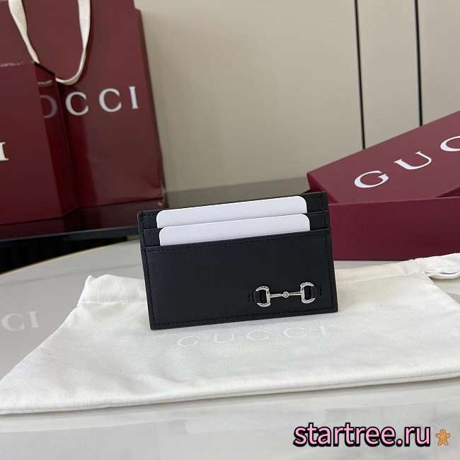 Gucci Horsebit Card holder Black - 1