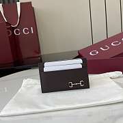 Gucci Horsebit Card holder Brown - 1