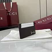 Gucci Horsebit Card holder Brown - 4