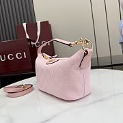 Gucci Vanity mini top handle bag Pink-19x10x9cm - 5