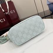 Gucci Vanity mini top handle bag green-19x10x9cm - 3