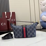 Gucci Vanity mini top handle bag Denim-19x10x9cm - 1